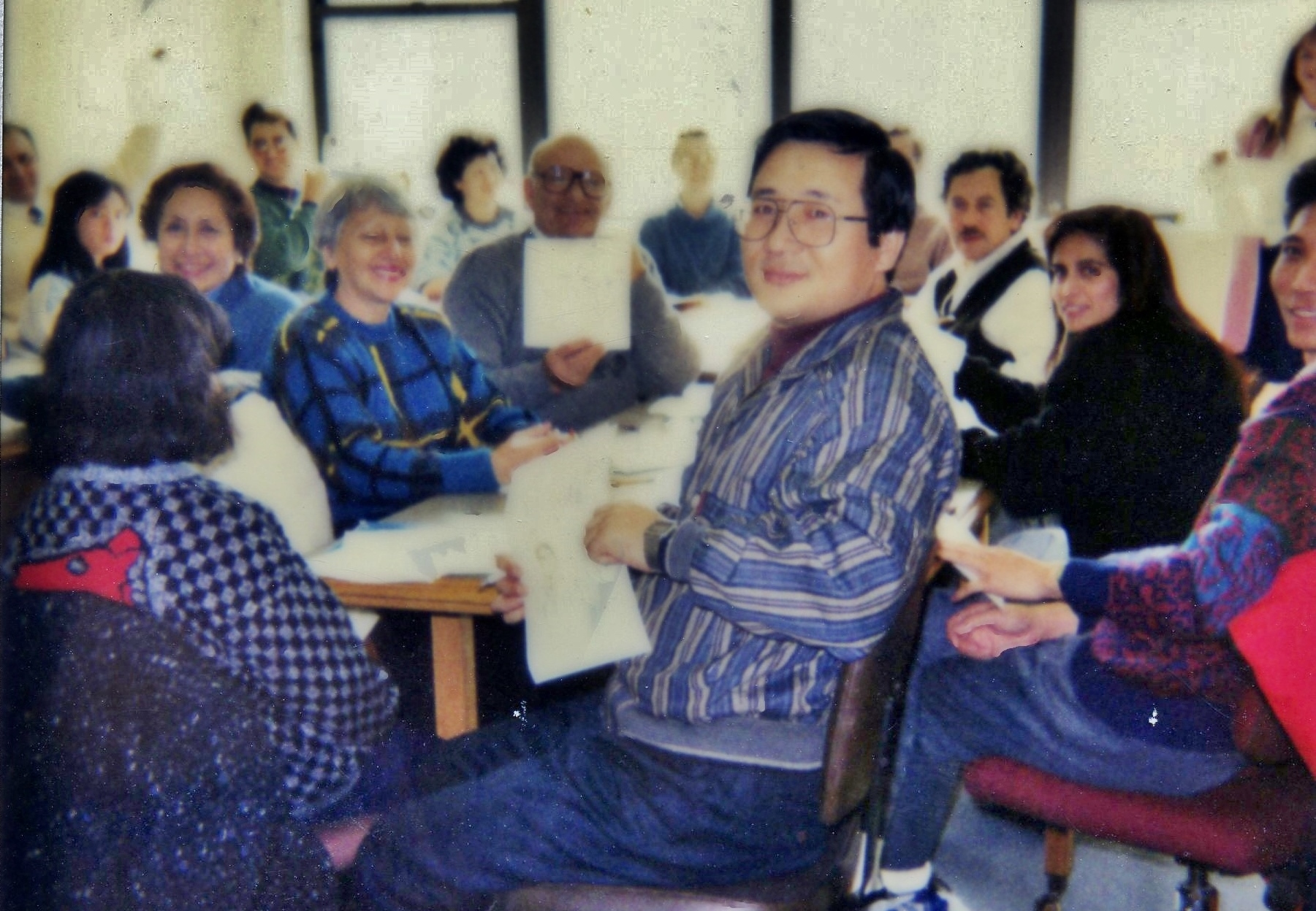 First day of class, Nov. 9, 1992