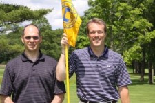 Pair of golfers at the Golf Classic