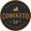 Comeketo logo; "Brazilian Steakhouse"