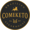 Comeketo Comeketo logo; "Brazilian Steakhouse"