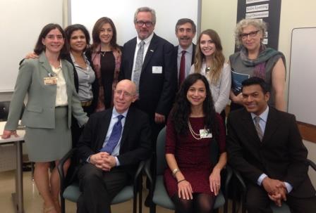 Clockwise from top left Sunny Schwartz, Alejandra St. Guillen, Eva Millona, Dr. James Witte, Paul Feltman, Sylvia Rusin, Stacey K. Simon, Denzil Mohammed, Celina Barrios-Millner and Jeff Gross.