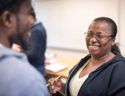 Immigrant Learning Center volunteer