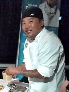 Roy Choi preparing Korean BBQ