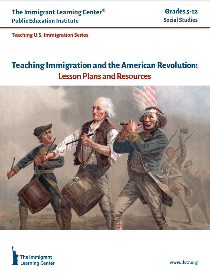 Teaching Immigration and the American Revolution cover