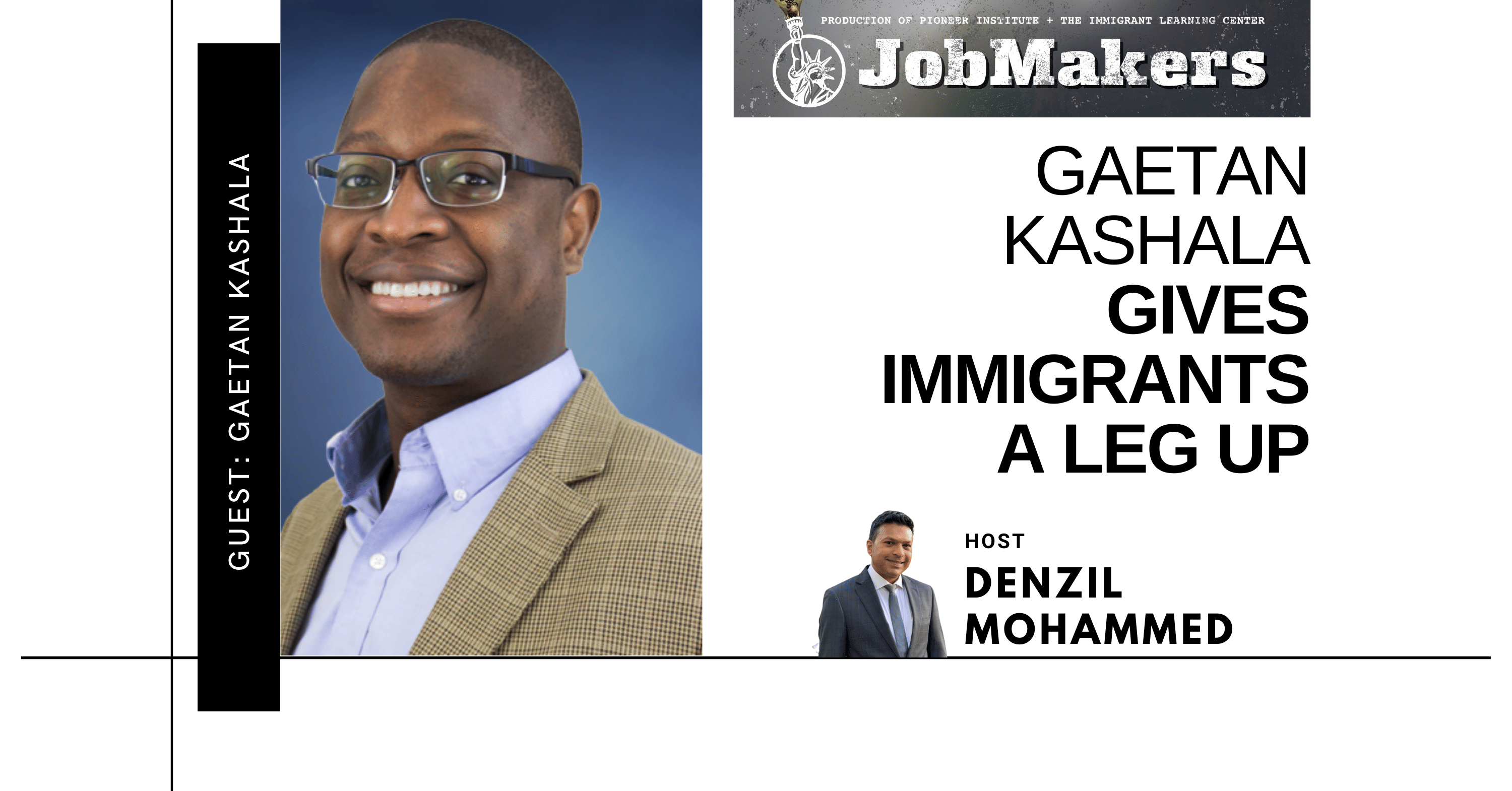 JobMakers podcast logo: David Keane on how taking risks on immigrants pays off