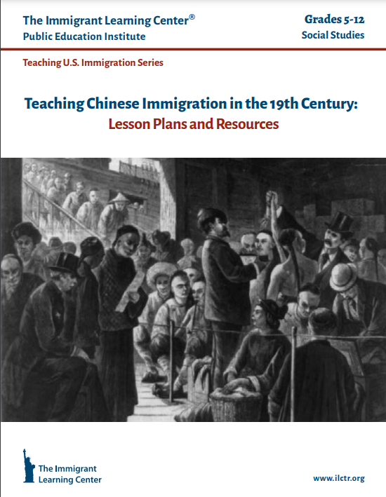 Chinese Immigration lesson plan cover